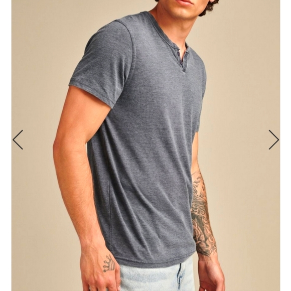 Lucky Brand Venice Burnout notch neck tee - Picture 9 of 16